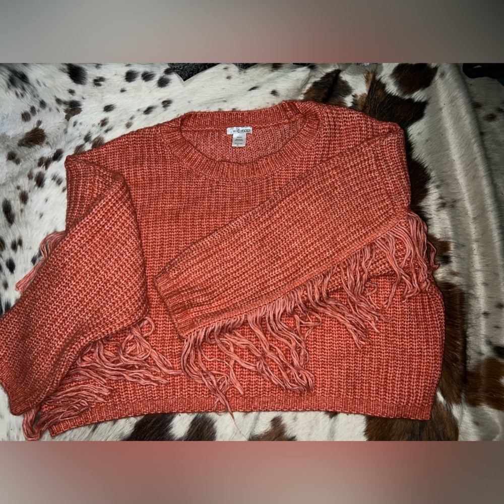 Fringe sweater